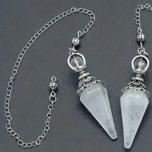 🌟 Quartz Pendant Pendulum